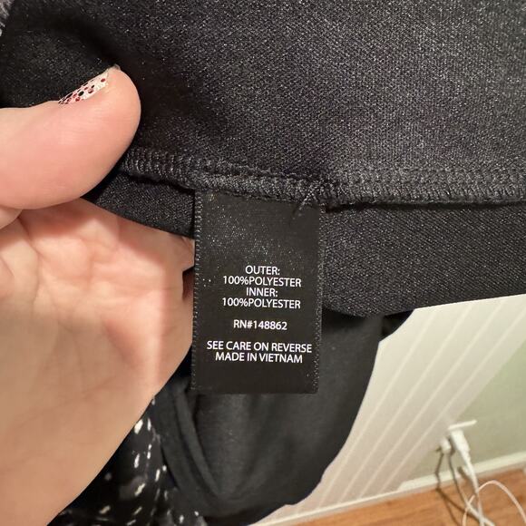 Torrid Swiss Dot Floral Midi Dress Black Gray Plus Size 1X - Picture 7 of 8